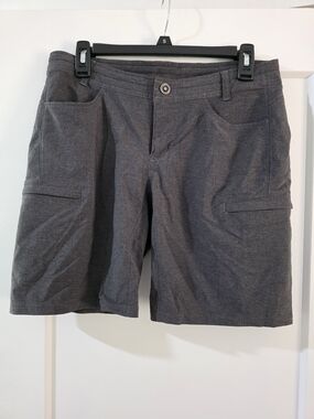 Women's Stretch Cargo Shorts - Gray
